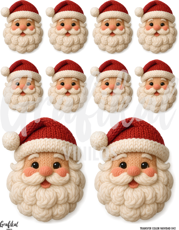 Producto - Transfer Color Navidad 042
