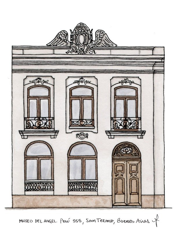 Producto - postal peru san telmo - 1