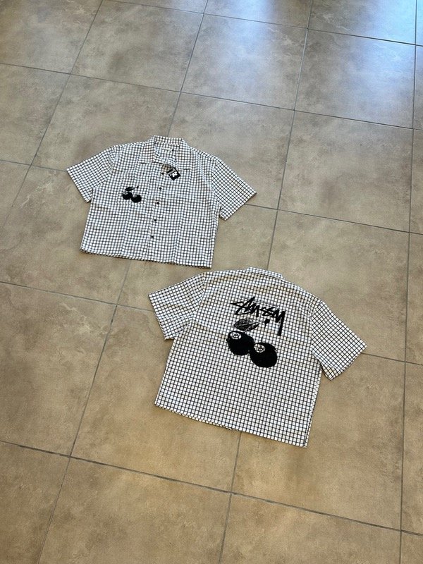 Producto - CAMISA BOXY STUSS BLANCA