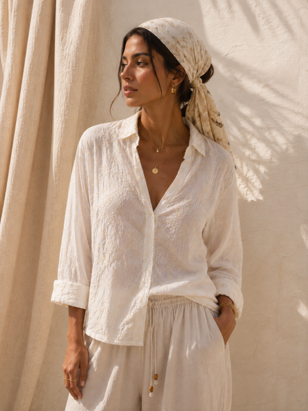 Producto - Camisa Paulina (Voile Bordado D2) - 0