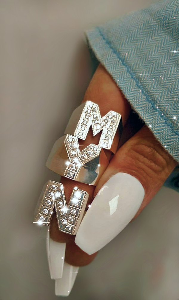 Producto - Anillo Inicial XL con Piedras
