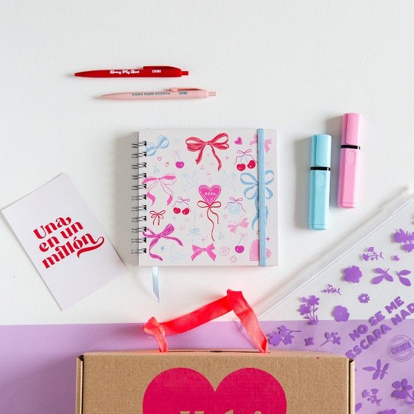 Producto - Agenda cuadrada Semanal - Coquette