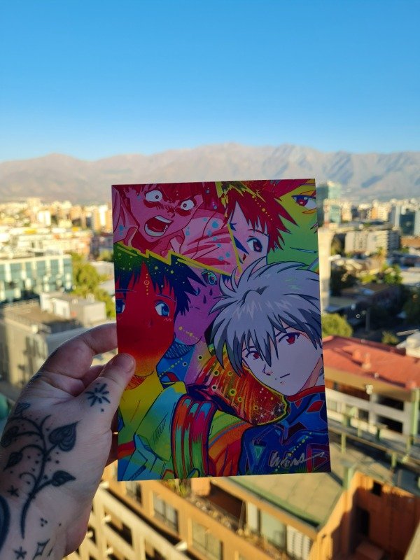 Producto - Print A5 Shinji y Kaworu