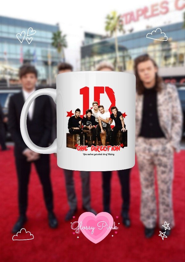 Producto - Taza One Direction Anniversary de polímero sublimada
