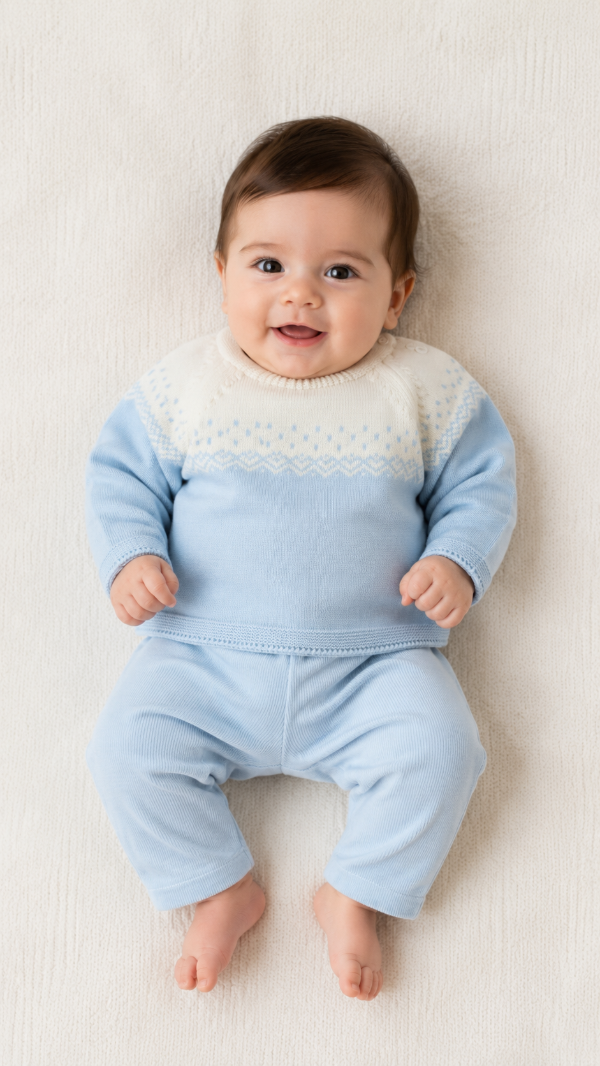 Producto - Pantalón Corderoy CELESTE