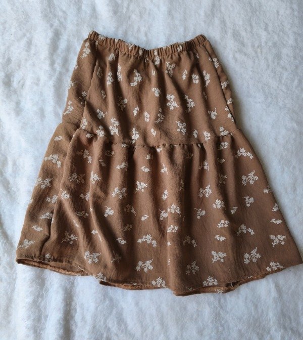 Falda de niña Flores T10 — imagen 3
