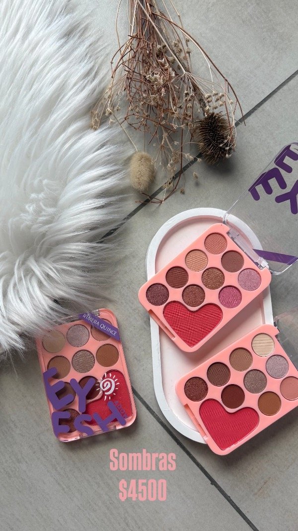Producto - Sombras tonos rositas