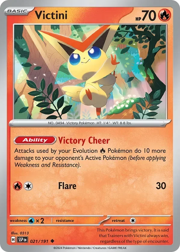 Producto - Victini - 021/191 - Surging Sparks