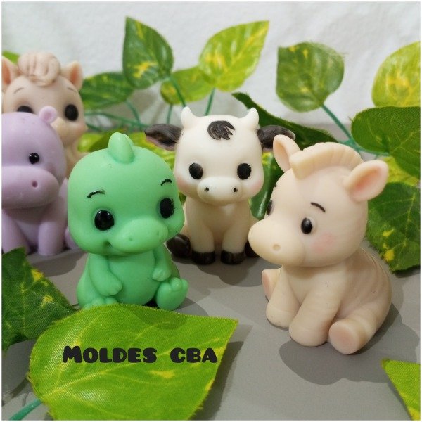 Producto - Molde silicona cebra bebé - 2