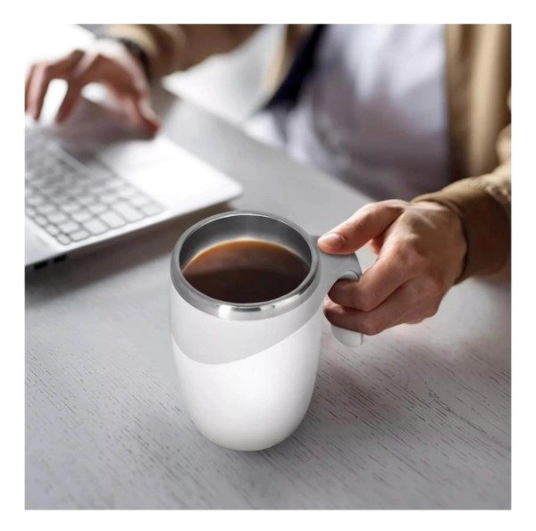 Producto - VASO BATIDOR MAGNETIZADO ACERO 380 ML CON USB MANTIENE TEMPERATURA. SURTIDOS