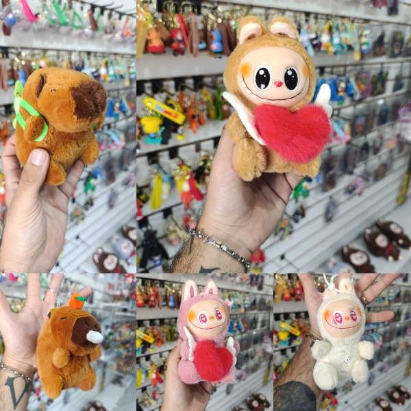 Producto - Peluches Colgantes Labubu y Capibara - Ingrese para elegir