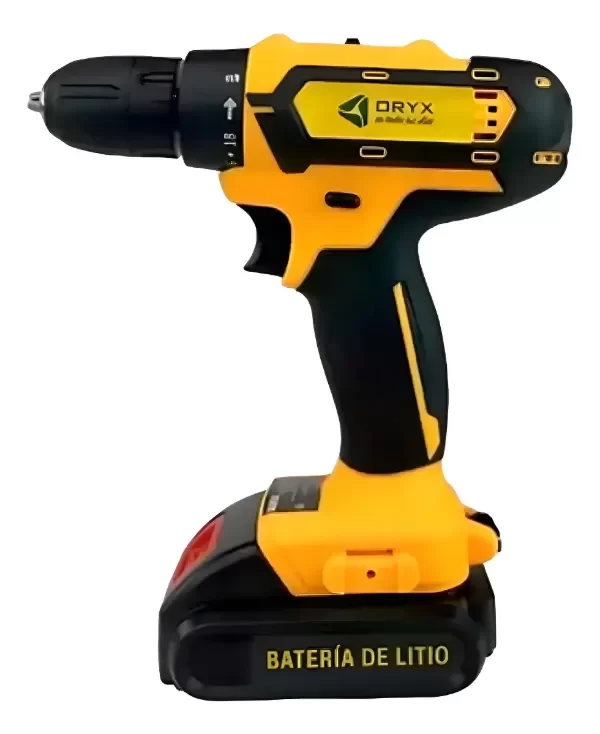 Producto - Taladro Atornillador Inalámbrico HITOSHY 21V con 2 Baterías y Cargador