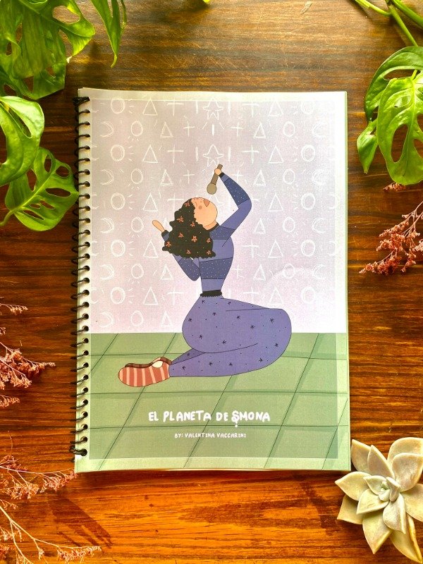 Producto - Cuaderno A4 Pentagramado, hoja ecológica : "Cantar II"