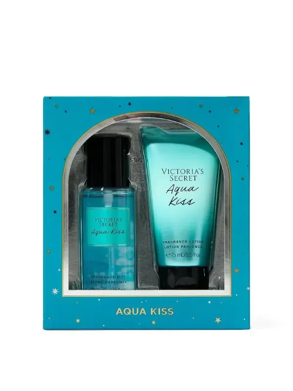 Producto - KIT mini body splash + mini crema Aqua Kiss Victoria's Secret