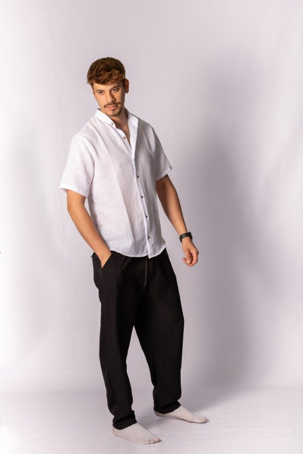 Producto - CAMISA TWILL FLAME BLANCA