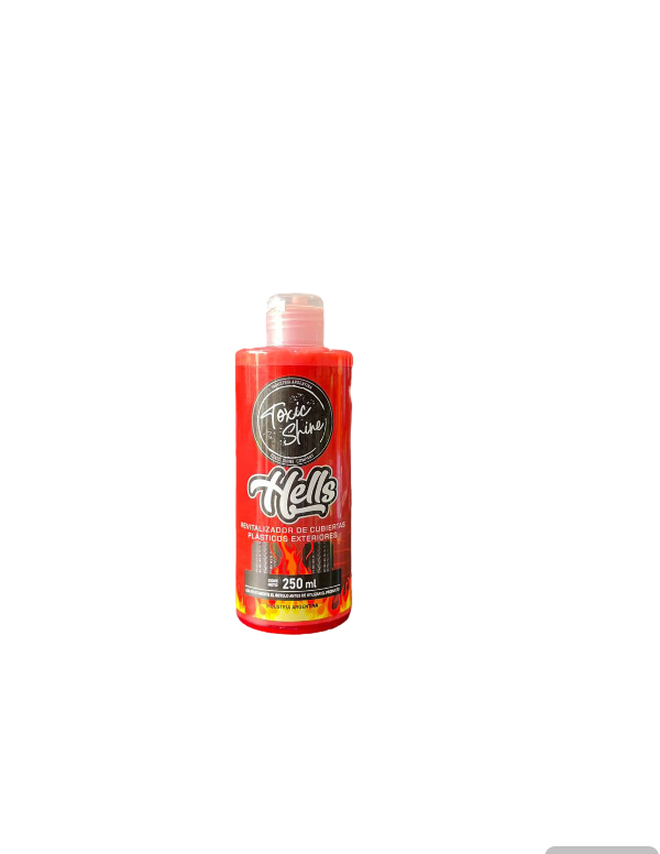 Producto - Acondicionador exterior plasticos/gotas Hells Toxic Shine 250ml