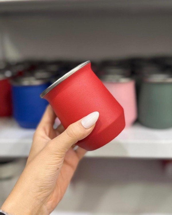 Producto - MATE ACERO SIMIL STANLEY ROJO