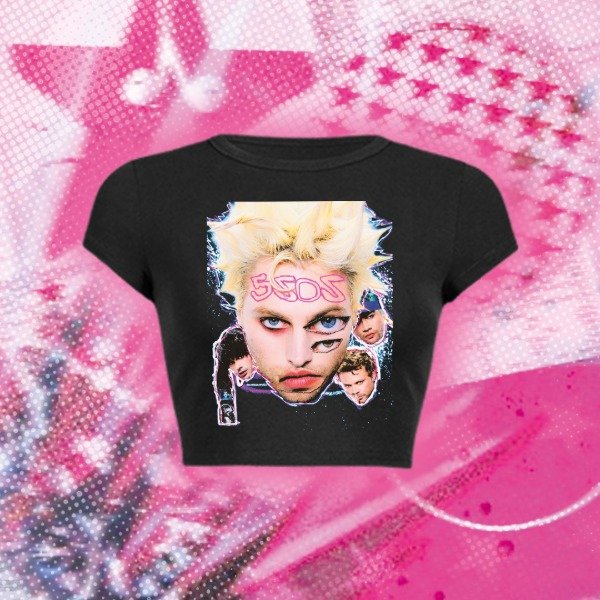 Producto - Y2K 5SOS - Baby tee