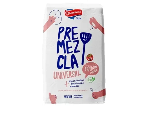 Producto - Premezcla universal con psyllium husk Dicomere