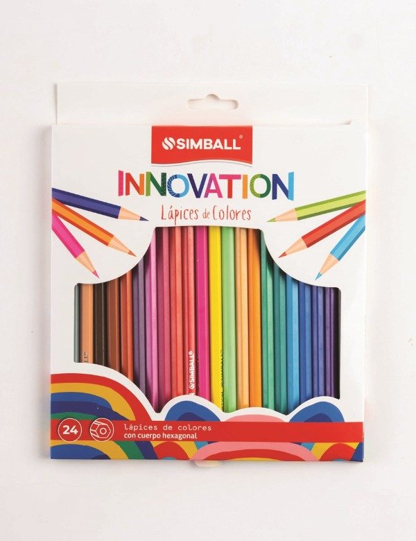 Producto - LAPICES DE COLORE SIMBALL INNOVATION x24