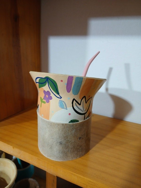 Producto - Mate de calabaza "ARTE" - 7