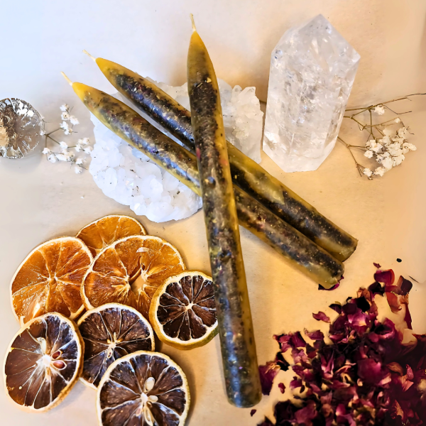 Producto - Set de 3 Velas de Apertura y Abundancia