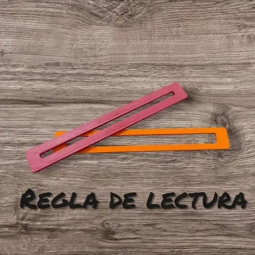 Producto - Regla guia de lectura set 2 tamaños