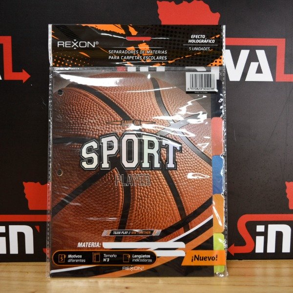 Producto - SEPARADOR DE MATERIAS REXON SPORT PLAYER 20689