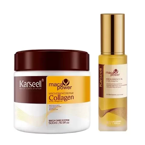 Producto - Combo Máscara capilar + Aceite Hidratante Karseell