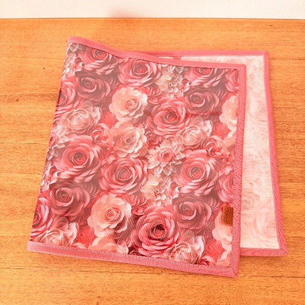 Producto - FUNDA para CARPETA Nro 3 Diseño Rosas