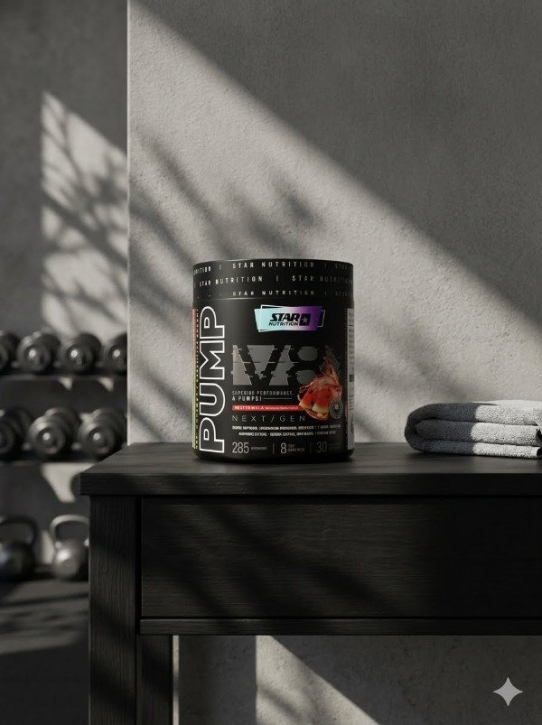 Producto - Pre Entreno V8 Star Nutrition Energia Fuerza Enfoque Y Resistencia
