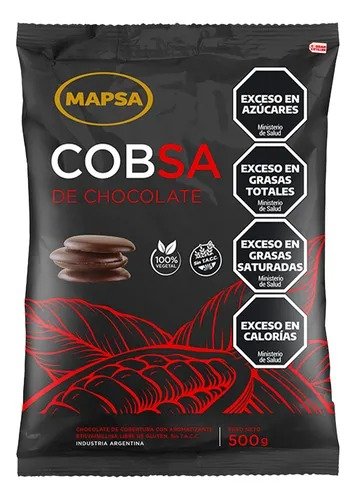 Producto - COBERTURA SEMI AMARGA COBSA X 500G