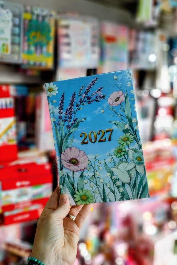 Producto - Agenda Floral Diaria N7 2027 s/espiral - 2