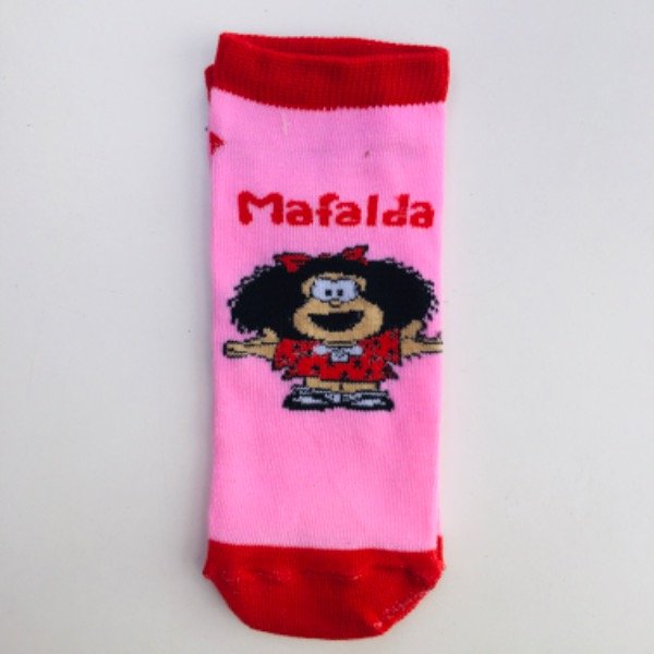 Producto - Soquetes Adultos Mafalda (Rosa)