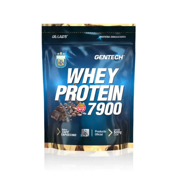 Producto - Proteína Gentech 500 Grs Whey Protein 7900 Afa Sin Tacc