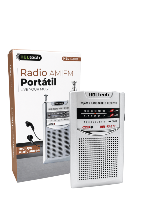 Producto - RADIO AM-FM PORTATIL HBL-RA011