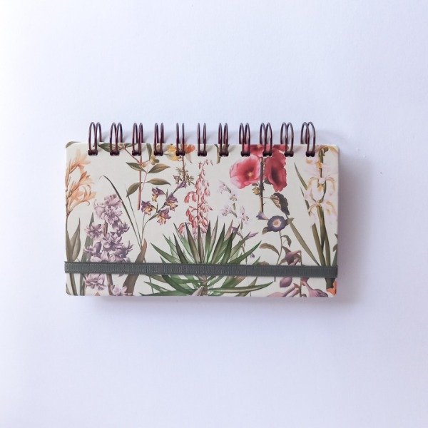 Producto - Agenda 2026 Anillada Pocket (9x16cm) Semana a la Vista - Botánica I