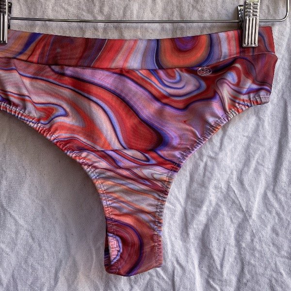 Producto - Bombacha alta con faja less naranja fluid