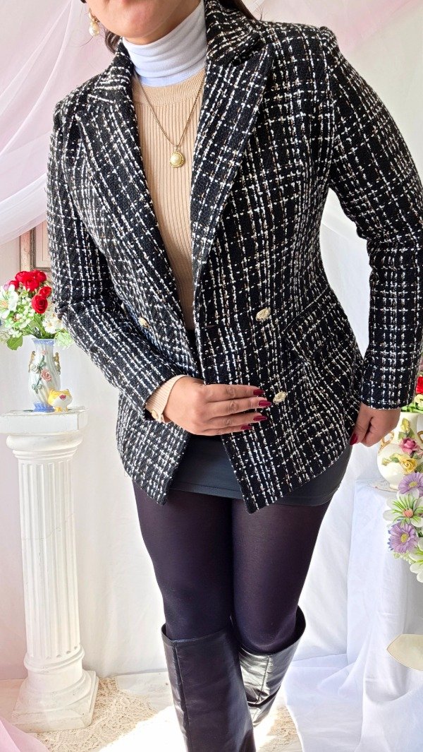 Producto - Blazer Nadia Gaspeado! IMPORTADO NUEVO - 2
