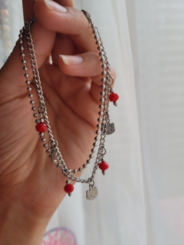 Producto - Tobillera doble Kitty AQ