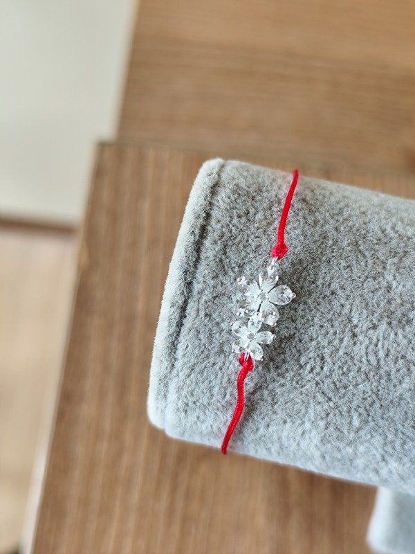 Producto - Pulsera Roja Flores