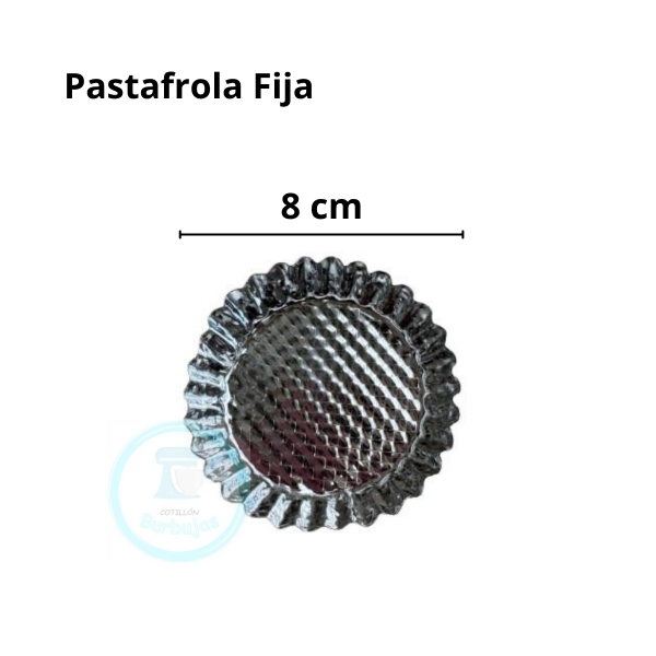 Producto - Pastafrola Hojalata Fija 8 cm x1