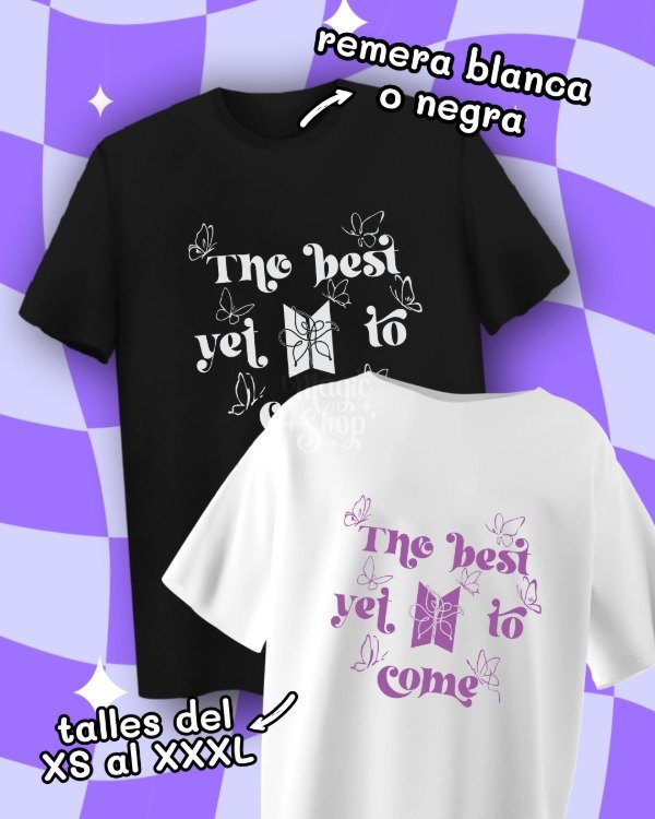 Producto - Best Yet To Come - BTS remera
