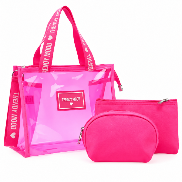 Producto - Neceser Trendy x 3 Fucsia