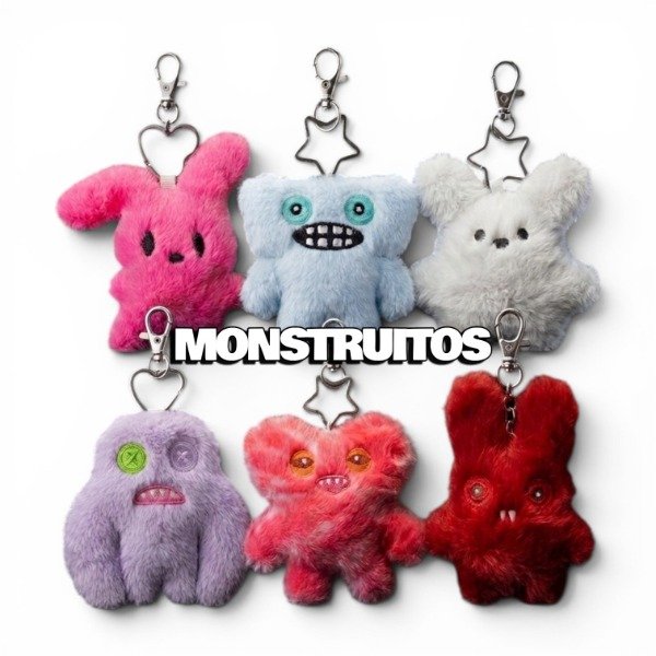 Producto - LLAVERO MONSTRUITOS PELUCHE