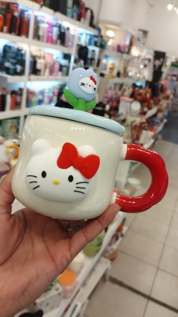 Producto - Taza Kitty con Iman y tapa