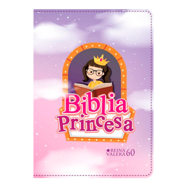 Producto - Biblia Reina Valera 1960 Princesa Para Niñas Ilustrada Con Cierre
