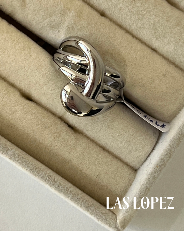 Producto - Anillo Olivia Plateado