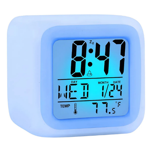 Producto - Despertador Cubo Led