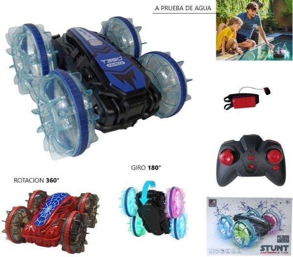 Producto - Auto todoterreno Tierra/Agua con dos controles CX-97